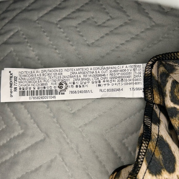 NWOT ZARA Leopard Print Mini Dress L
Ruffle Spaghetti Strap Animal Print - Picture 12 of 15